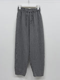 Sheer Stripe Jogger Pants