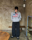 Lao Flag Hooded Zip-Up