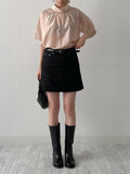 Four Seasons A-Line Mini Skirt Pants