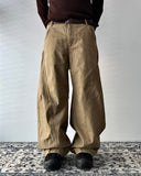 Reverse Curve Dart Dyed Pants