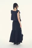 Elvere frill long skirt