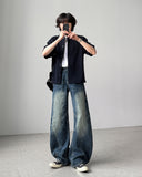 Carbon Washed Balloon Denim