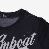 Casse shirring lettering t-shirt