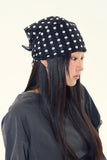 Poet dot sheer cotton bandana