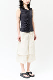 (W) Earth Shirring Top