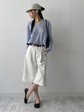 Summer Viscose V-neck Overfit Knit
