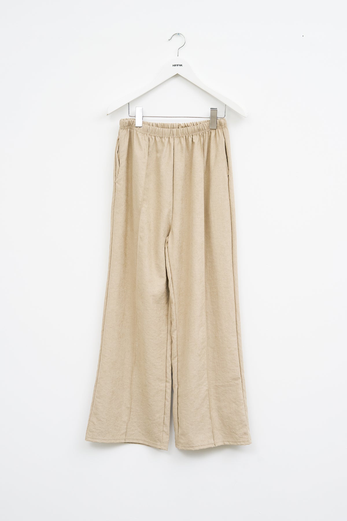 【HI FI FNK】(W) Cupro Wide Pants HI FI FNK(ハイファイファンク) - (W)キュプラワイドパンツ / (W