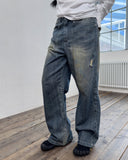 CINCH BACK CURVED JEANS