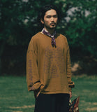 【ANGLAN x HEKA】Wood Bone Long Sleeve - Mustard