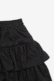 Nalaya dot frill mini skirt