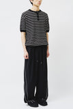 Vesta Striped Henley Knit
