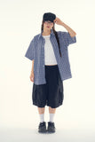 After cargo bermuda pants