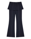 LAYERED SKIRT PANTS SET