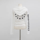 Fleet Graphic Lettering Hoodie