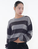 Moss stripe knit