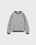 [AG] Striped Rib Sweat Shirt