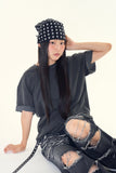 Levi pigment washed crop t-shirt