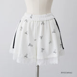 Kona lace ribbon pants