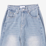 Seron Pintuck Denim Pants