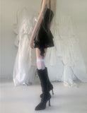[only suzen] Temer lace ribbon dress