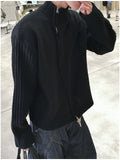 Legacy Diagonal Knit Zip-Up