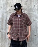 Pia Color Check Short Sleeve Shirt