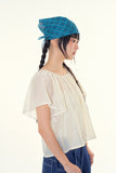 Less shirring blouse