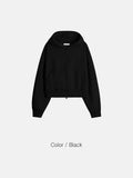 Neo Cropped Zip Hoodie