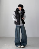 Skol Pintuck Wide Denim