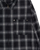 RIVET OVER CHECK SHIRT JACKET
