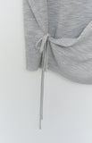(W) Tie Wrap Knit