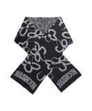 STRAWBERRY FLOWER JACQUARD MUFFLER