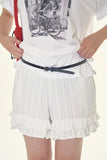 Haute frill short pants