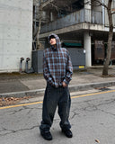 Vintage Check Hood Shirt