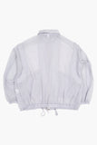 Shine silhouette see-through jumper
