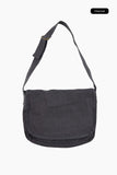 Solid canvas cross bag