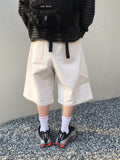 Maze Pintuck Bermuda Pants
