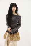 Nylon Balloon Wrap Skirt