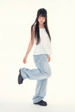 Moa square strap blouse