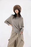 Hardy Unbalanced Drape Knit