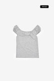 Blooming puff slim tee