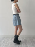 Waffle Button Sleeveless