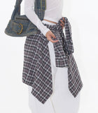 Shadow overfit check shirt