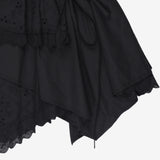 Flory Unbalanced Lace Skirt