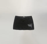 Ludena Tattoo Low-Waist Skirt