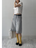 [Short sleeve ver.] Beans Off-Shoulder Crop Blouse