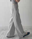 Neti Nylon Wide Pants