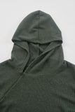 Leven zip-up hood sweater