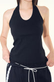 Coast halterneck ribbed top