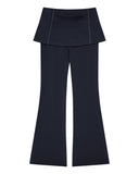 LAYERED SKIRT PANTS SET